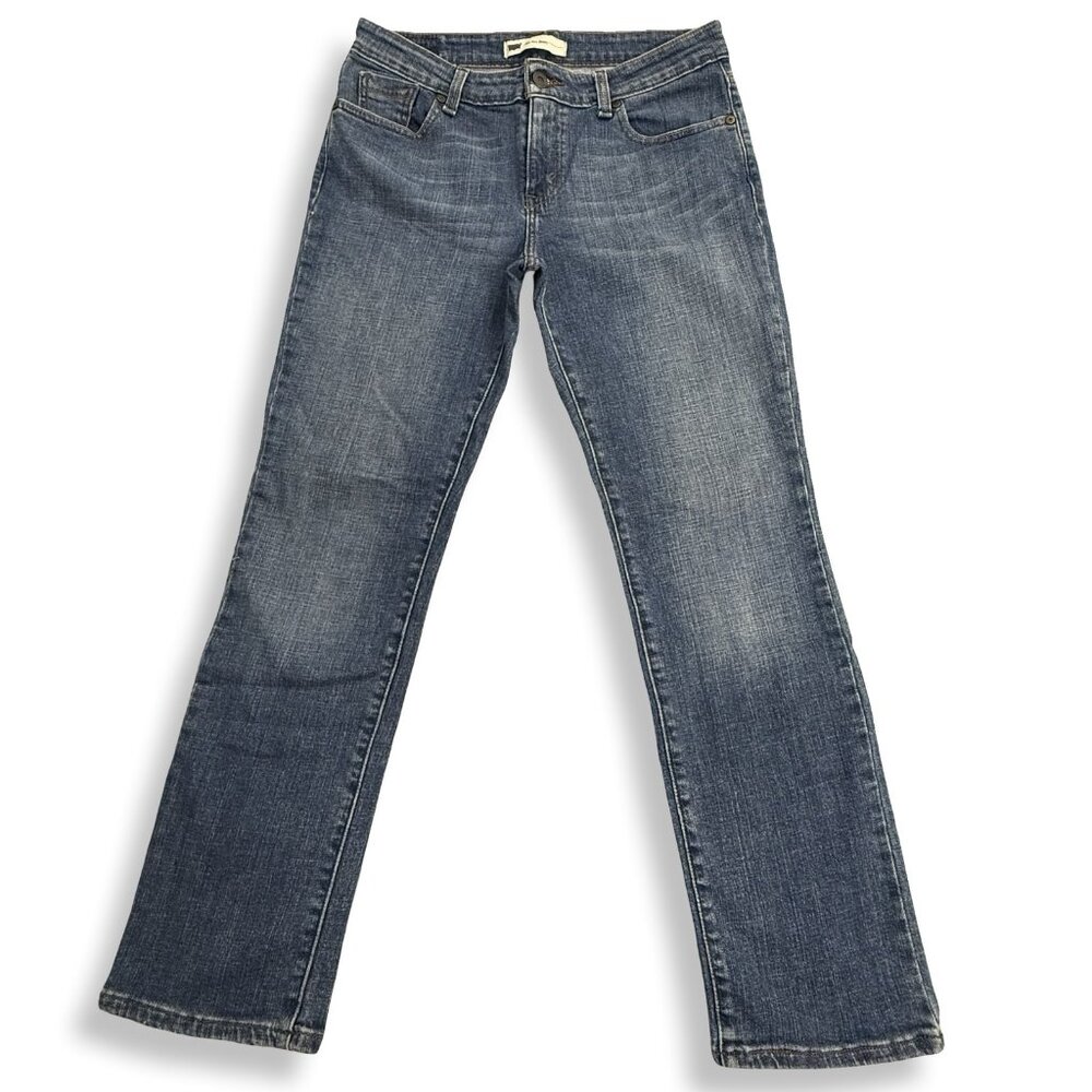 Levi's Jeans Womens 10S Mid Rise Skinny Blue Medium Wash Stretch Denim‎